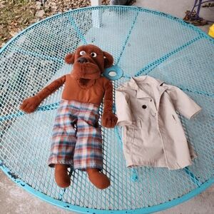 Vintage 80’s 26” Scruff McGruff Hand Puppet Full Body “Take A Bite Out Of Crime”